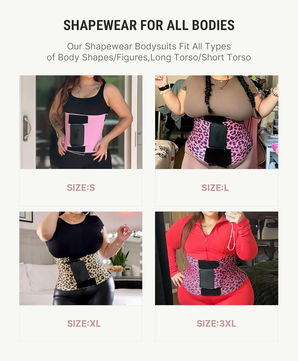 Waist Trainer Belt Waist Cincher Trimmer Ab Belt Tummy Control Body Shaper with Triple Wrap Women and Men