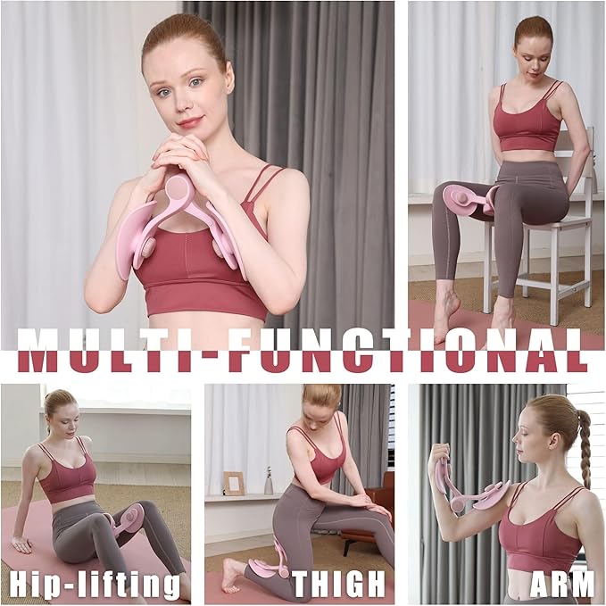 Thigh Trainer - Thigh Exerciser & Toner for Women, Inner Thigh Workout Equipment with 26lbs Resistance, Kegel Exercise Tool for Pelvic Floor & Thigh Tightening (Upgraded)