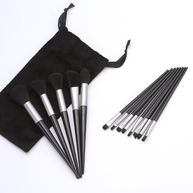 Purpleflower Holly Leaf 13 Makeup Brushes Super Soft Eye Shadow Brush Tool Outfit