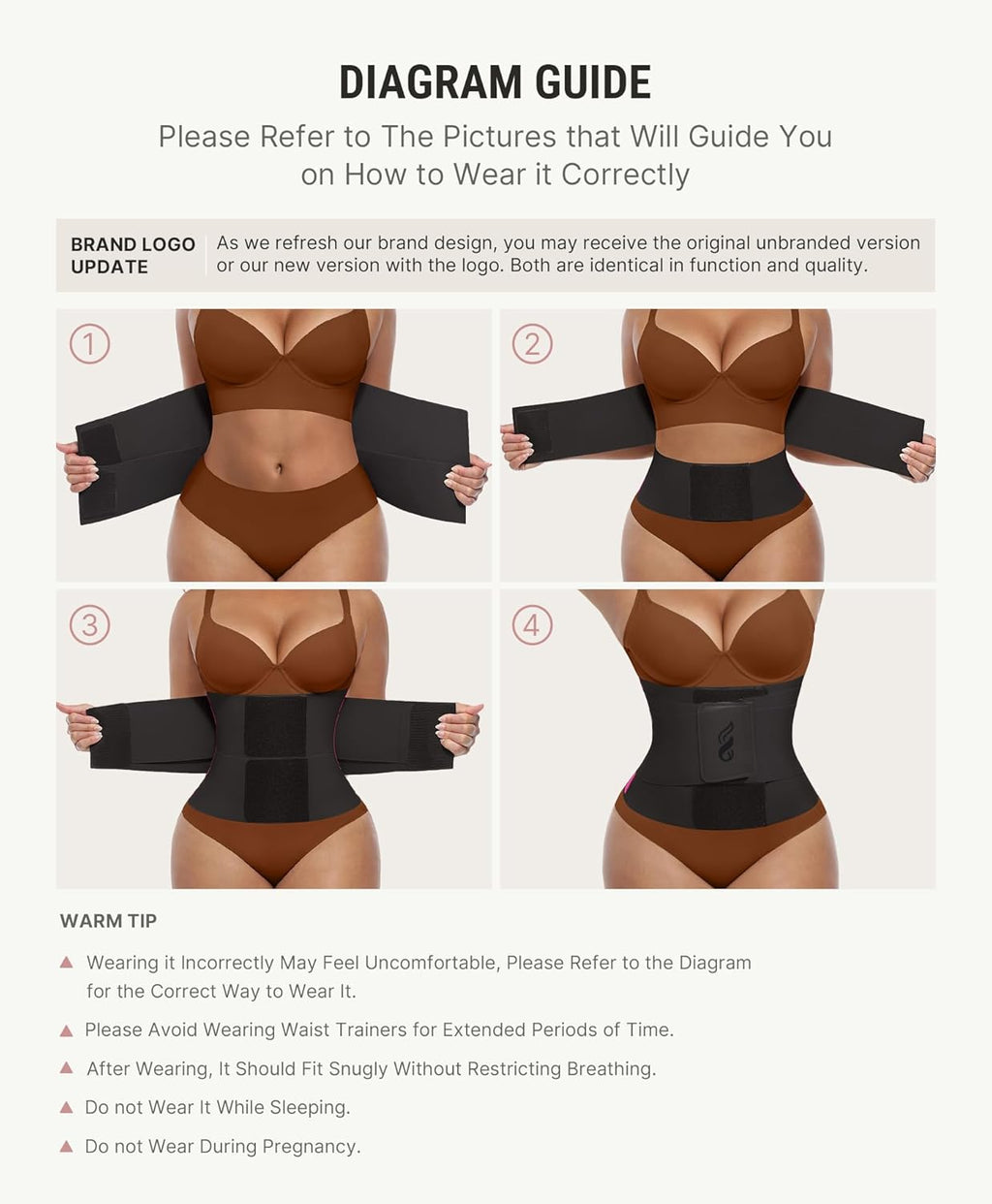 Waist Trainer Belt Waist Cincher Trimmer Ab Belt Tummy Control Body Shaper with Triple Wrap Women and Men
