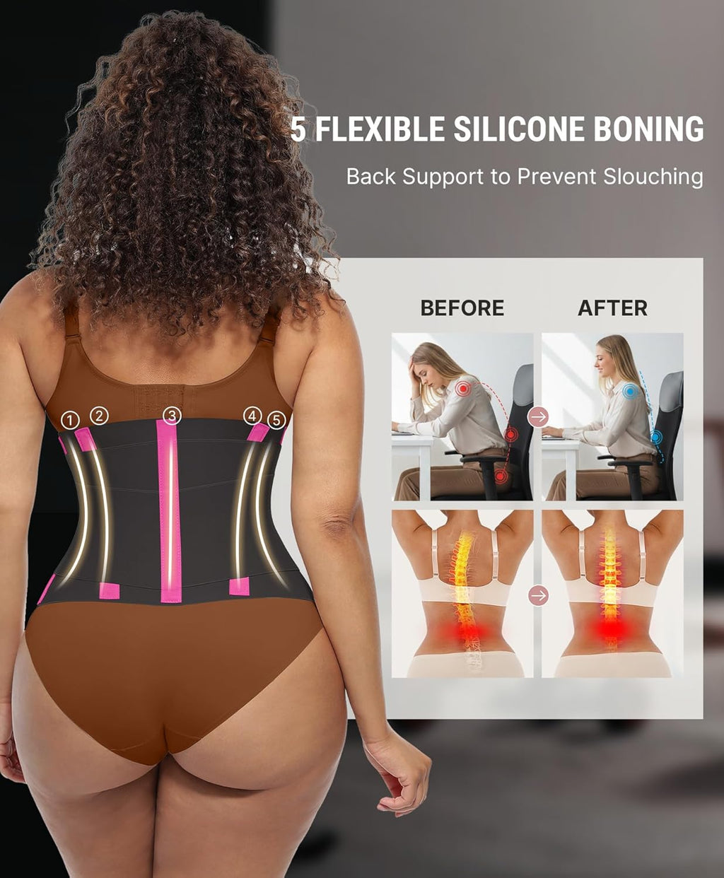 Waist Trainer Belt Waist Cincher Trimmer Ab Belt Tummy Control Body Shaper with Triple Wrap Women and Men