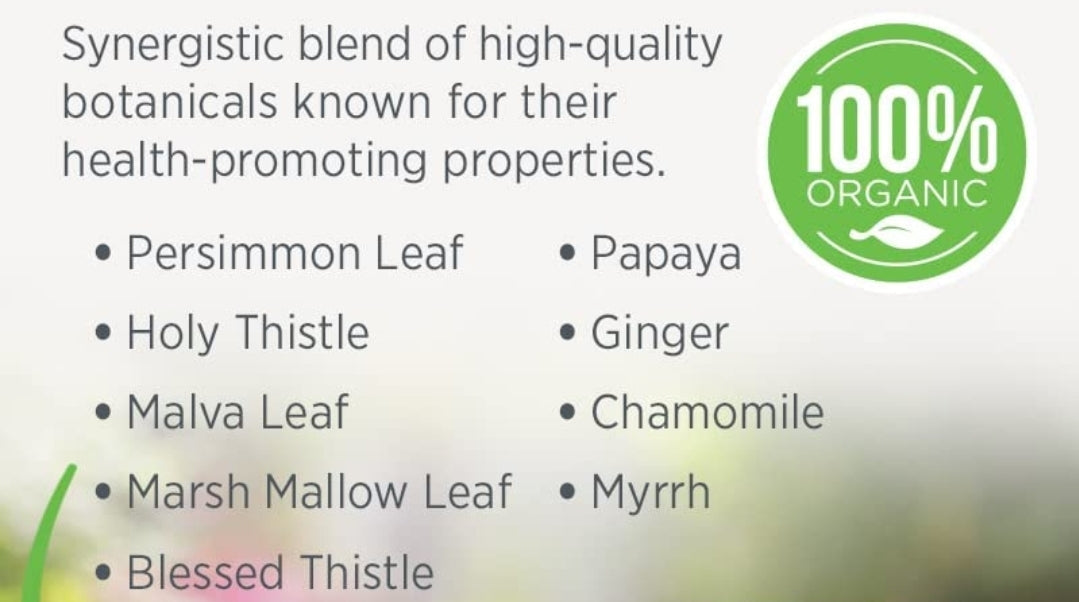 Strawberry Peach Mango Detox Tea | Natural Digestive Cleanse & Liver Support Tea