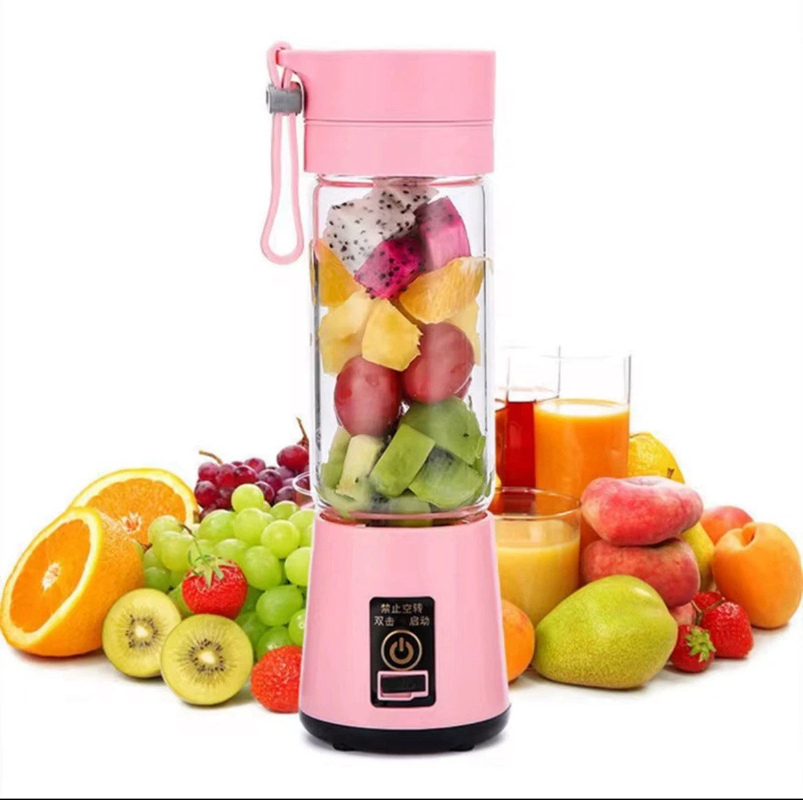 Portable Blender Smoothie Electric Blender Usb Rechargeable Mini Juicer Cup