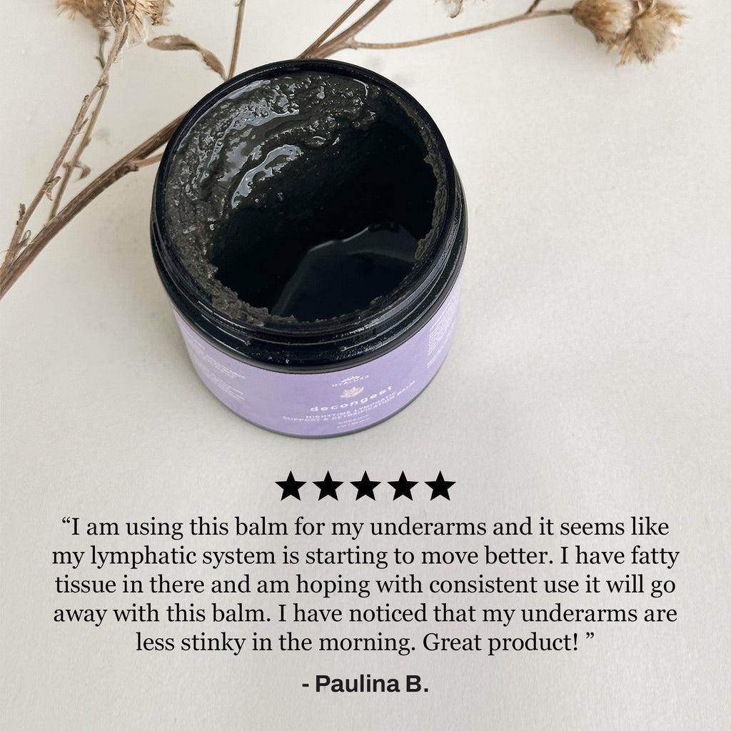 DECONGEST: Overnight Lymphatic Drainage and Detoxification Balm