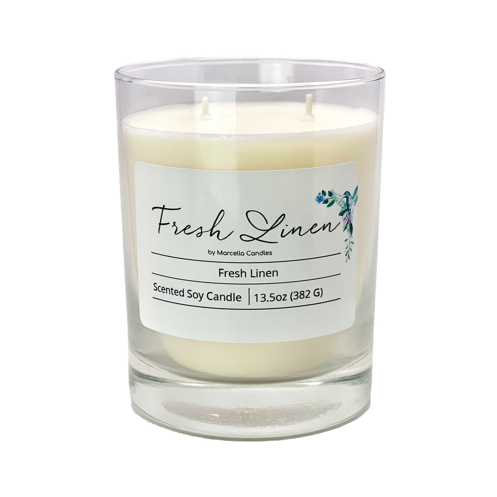 Fresh Linen 13.5oz Soy Candle