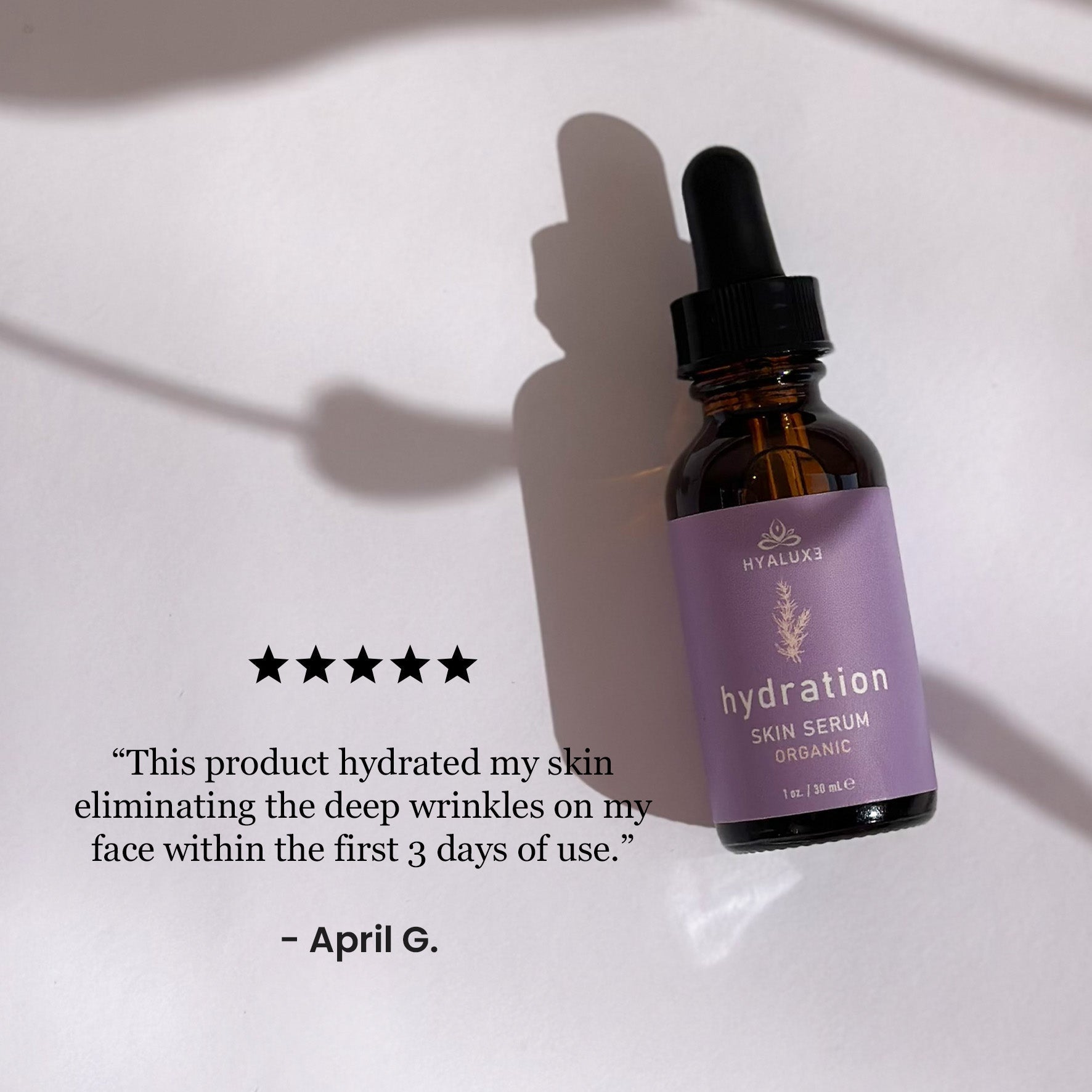 HYDRATION: for deep wrinkles, fine lines, hyperpigmentation
