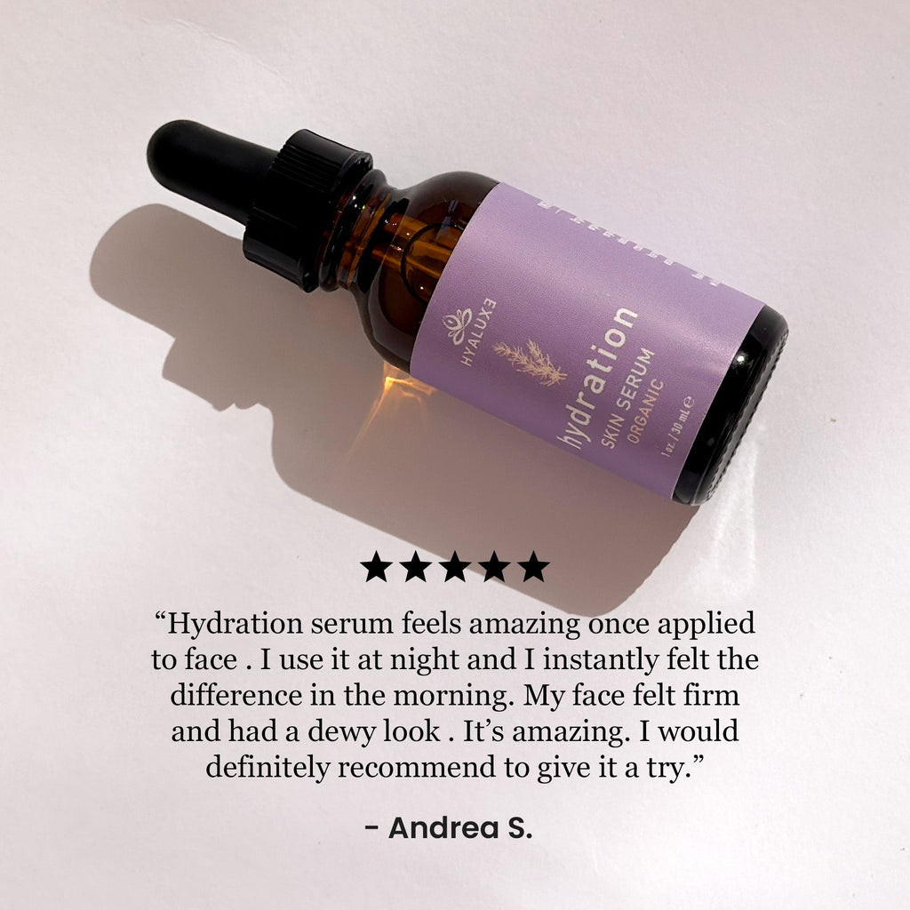 HYDRATION: for deep wrinkles, fine lines, hyperpigmentation