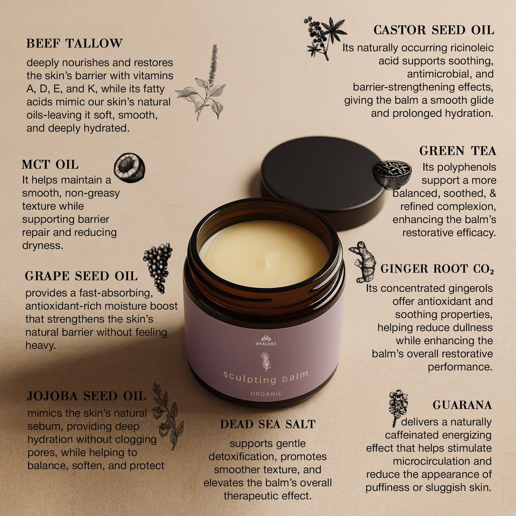 SCULPT and EXFOLIATE: Fat storage, cellulite, lymphatic stimulation