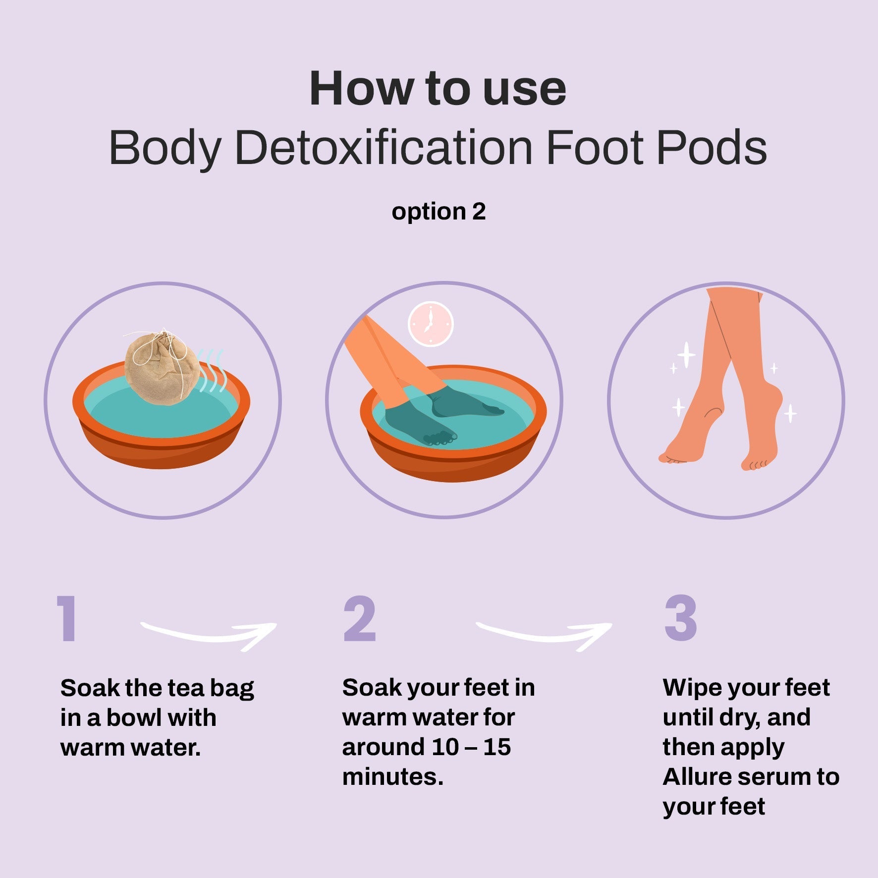 RELIEF: Body Detoxification Foot Pods